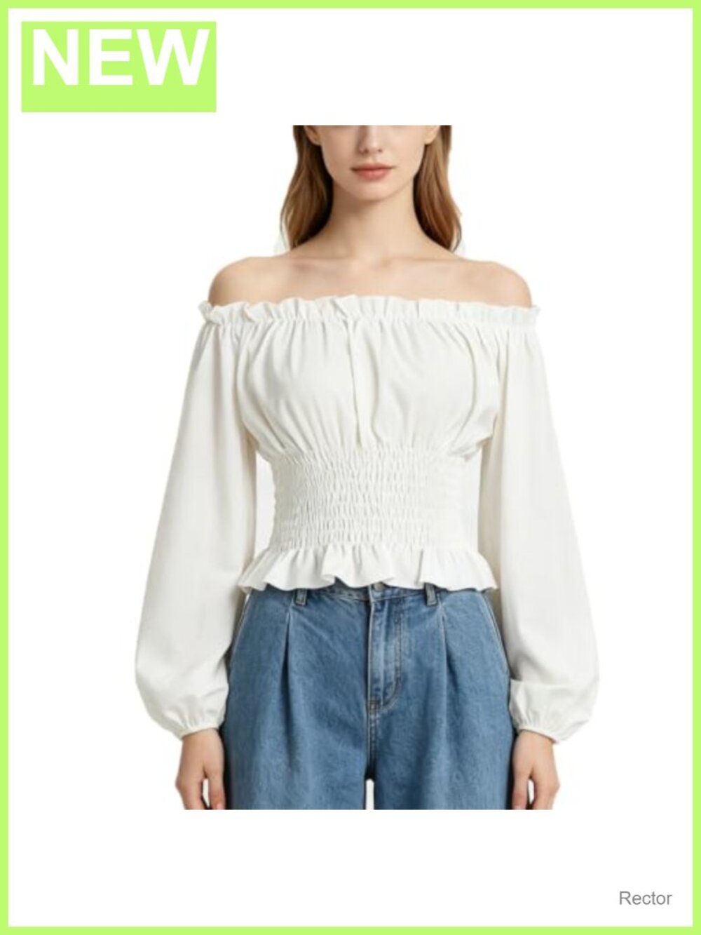 Renaissance Peasant Off Shoulder Blouse
